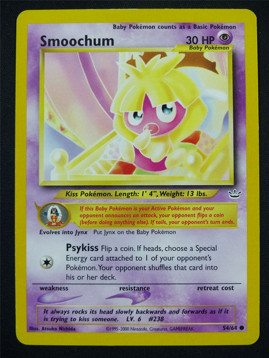 Smoochum 54/64 - Pokemon Card #5ML
