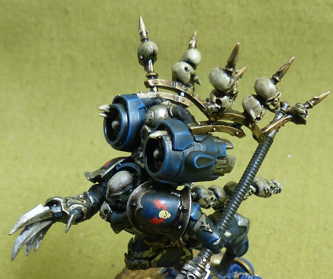 Haarken Worldclaimer Herald of the Apocalypse painted - Night Lords - Warhammer 40K #2NM