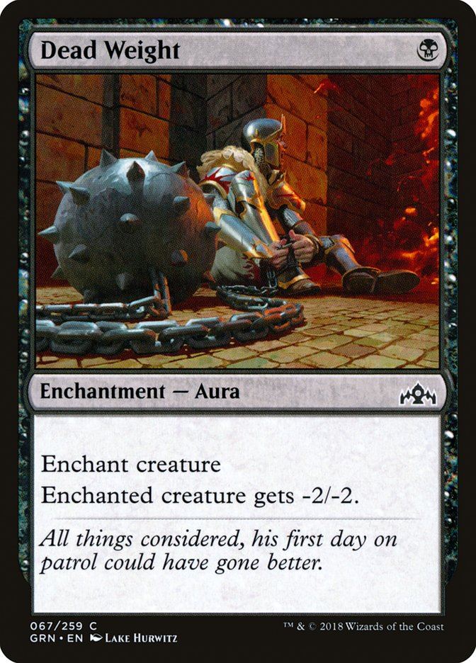Dead Weight - Guilds of Ravnica grn