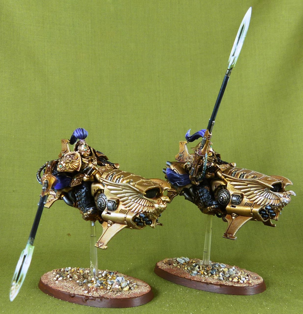 Vertus Praetors - Custodes - Painted - Warhammer AoS 40k #124