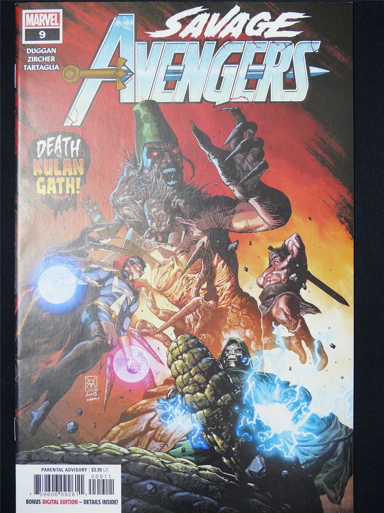 Savage AVENGERS #9 - B&B Marvel Comic #CG