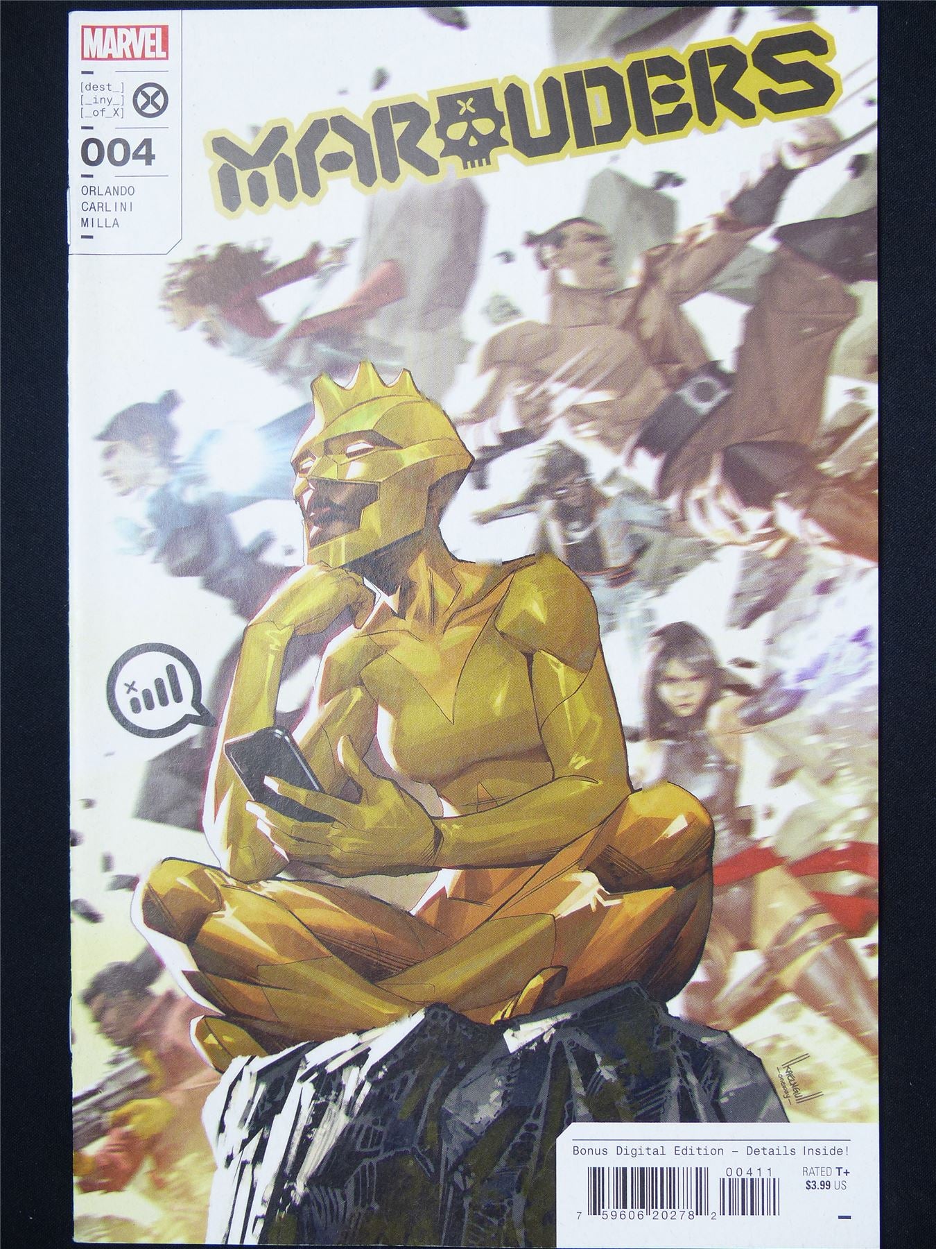 MARAUDERS #4 - B&B Marvel Comic #7Q9