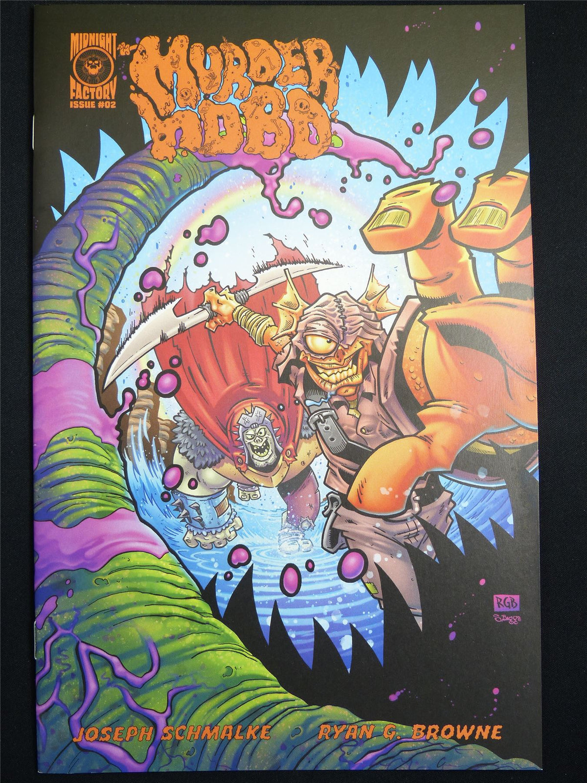 MURDER Hobo #2 Cvr A - Aug 2026 Midnight Factory Comic #3HB