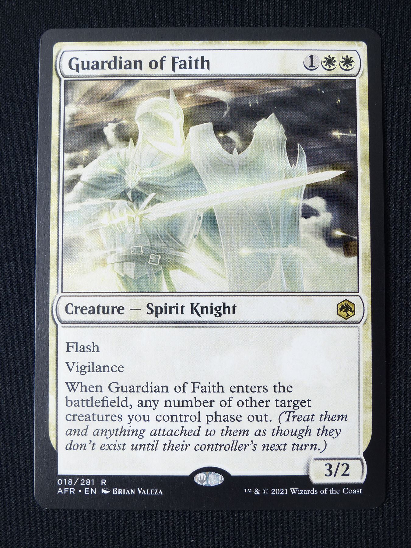 Guardian of Faith - AFR - Mtg Card #12V