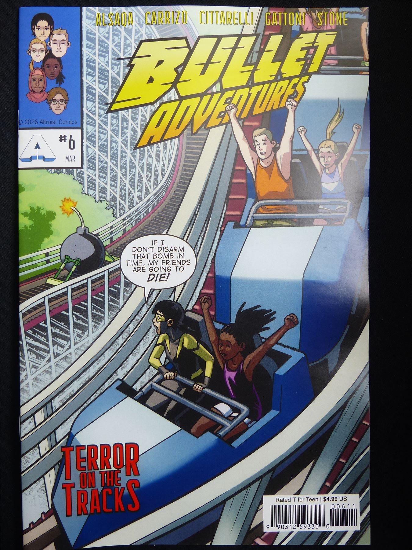 BULLET adventures #6 - Mar 2026 Altruist Comic #3T8