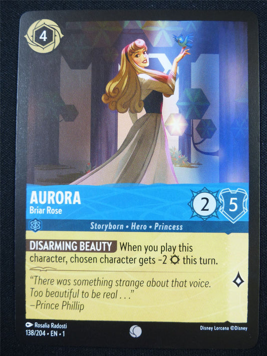 Aurora Briar Rose 138/204 - Lorcana Card #4P9