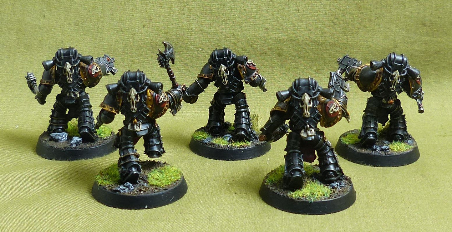 Deathsworn Pack painted - Space Wolves - Warhammer Horus Heresy #4XJ