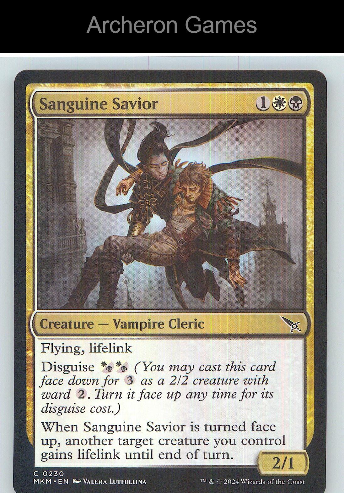 Sanguine Savior MKM 230 C MTG Card NM/EX+