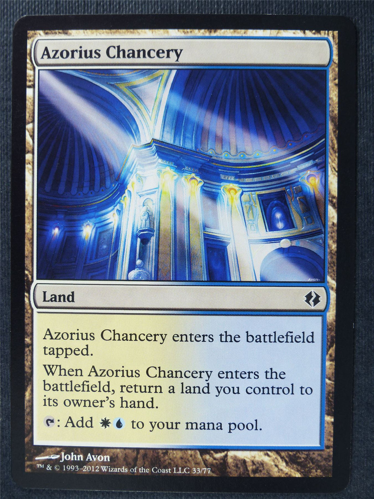 Azorius Chancery - Mtg Card #1Q9