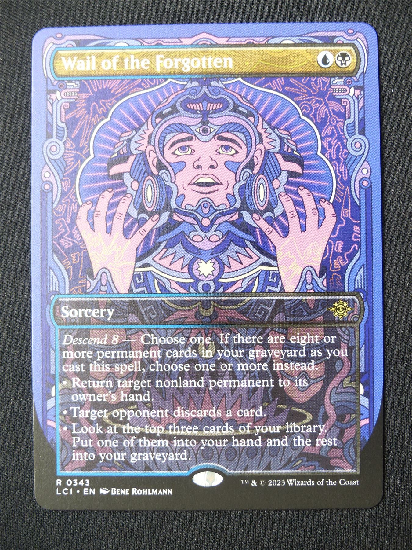 Wail of the Forgotten Borderless - LCI - Mtg Card #4RR