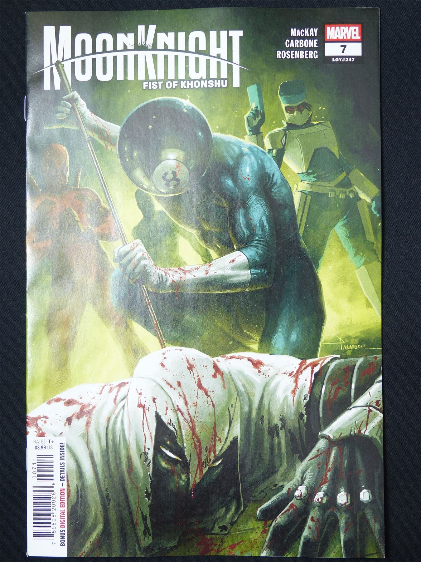 MOON Knight: Fist of Khonshu #7 - Apr 2025 Marvel Comic #278