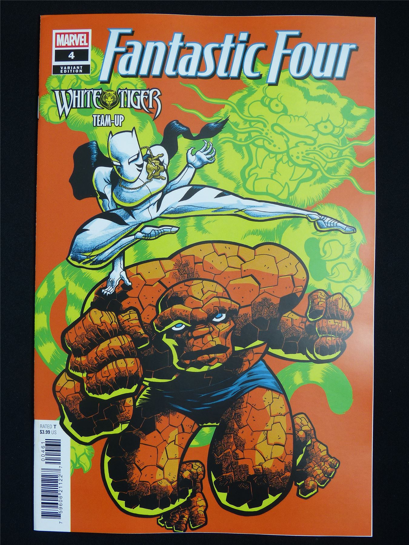 FANTASTIC Four #4 White Tiger Variant - Dec 2025 Marvel Comic #5D6