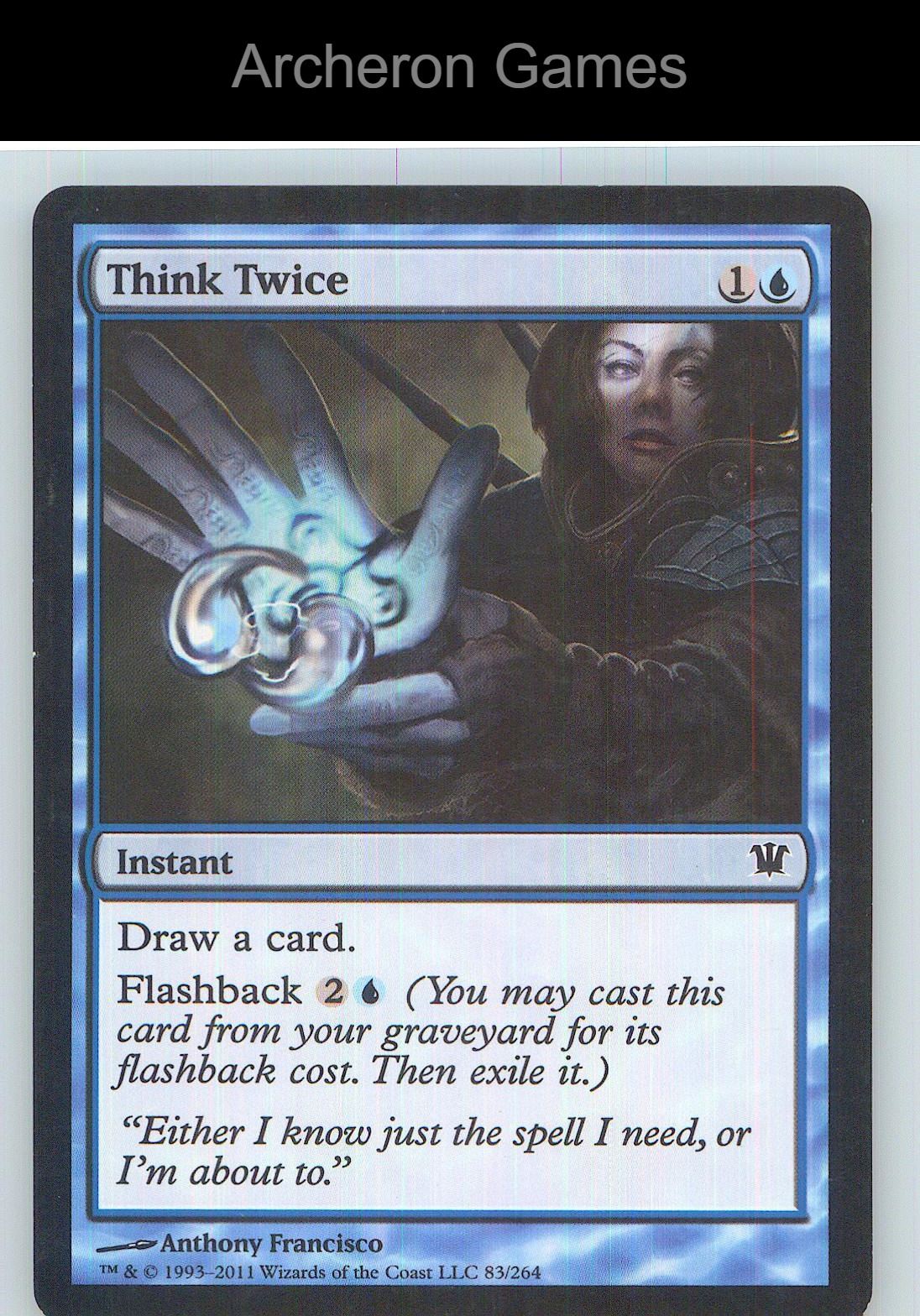 Think Twice ISD 83 C MTG Card NM/EX+