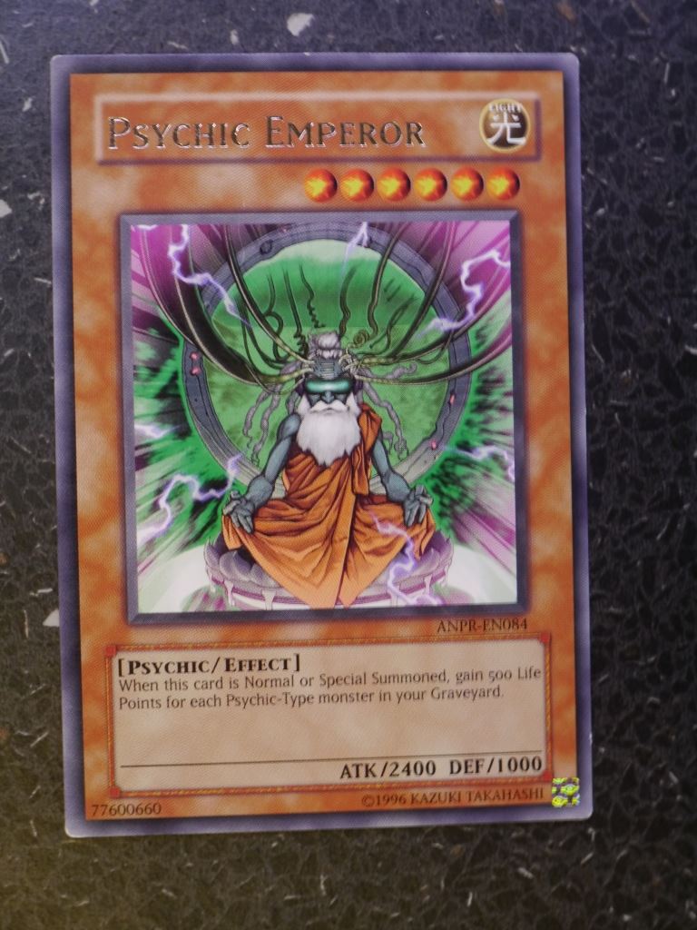 Yugioh Cards: PSYCHIC EMPEROR ANPR RARE # 4B90