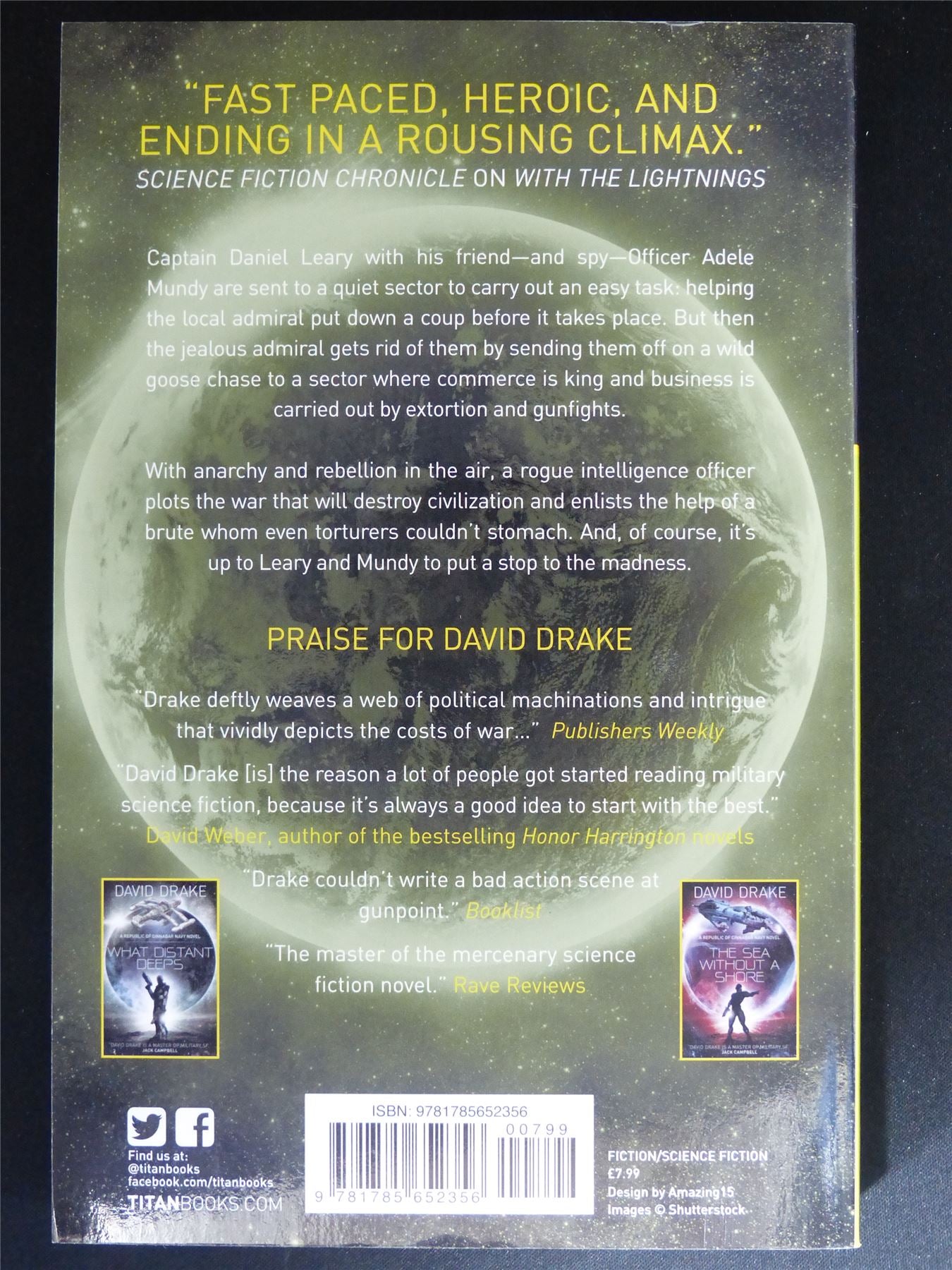 The Road of Danger: A Republic of Cinnabar Navy Novel - Titan Novel Book Softback #9K