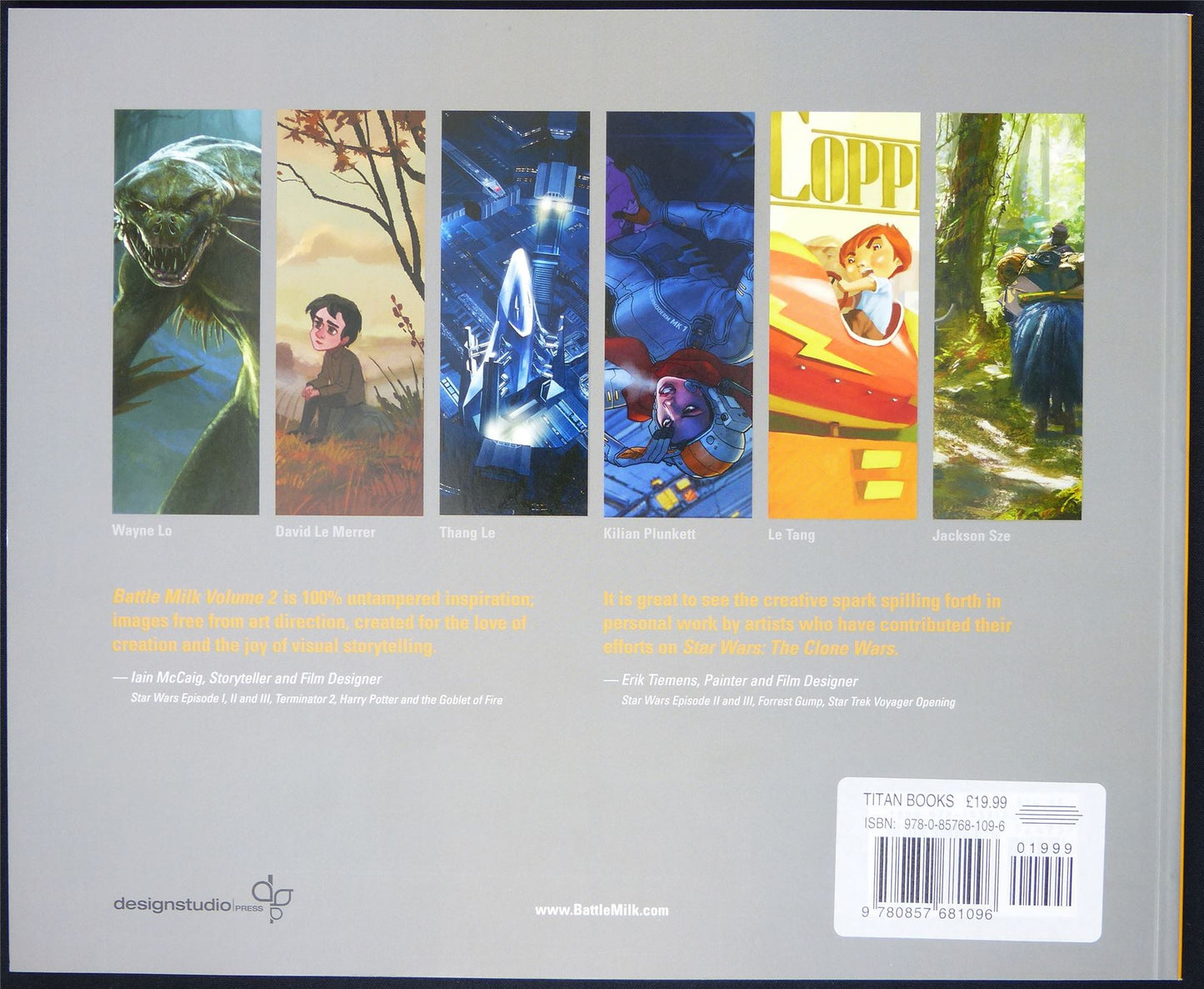 Battle Milk 2 Gift Book - Titan Softback #5A