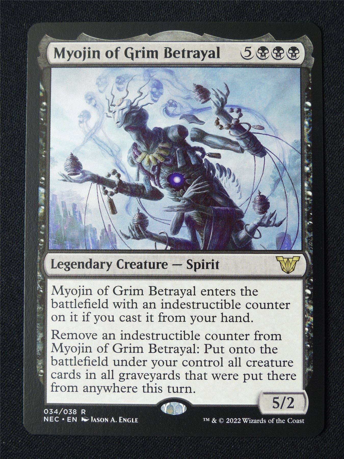 Myojin of Grim Betrayal - NEC - Mtg Card #4HO