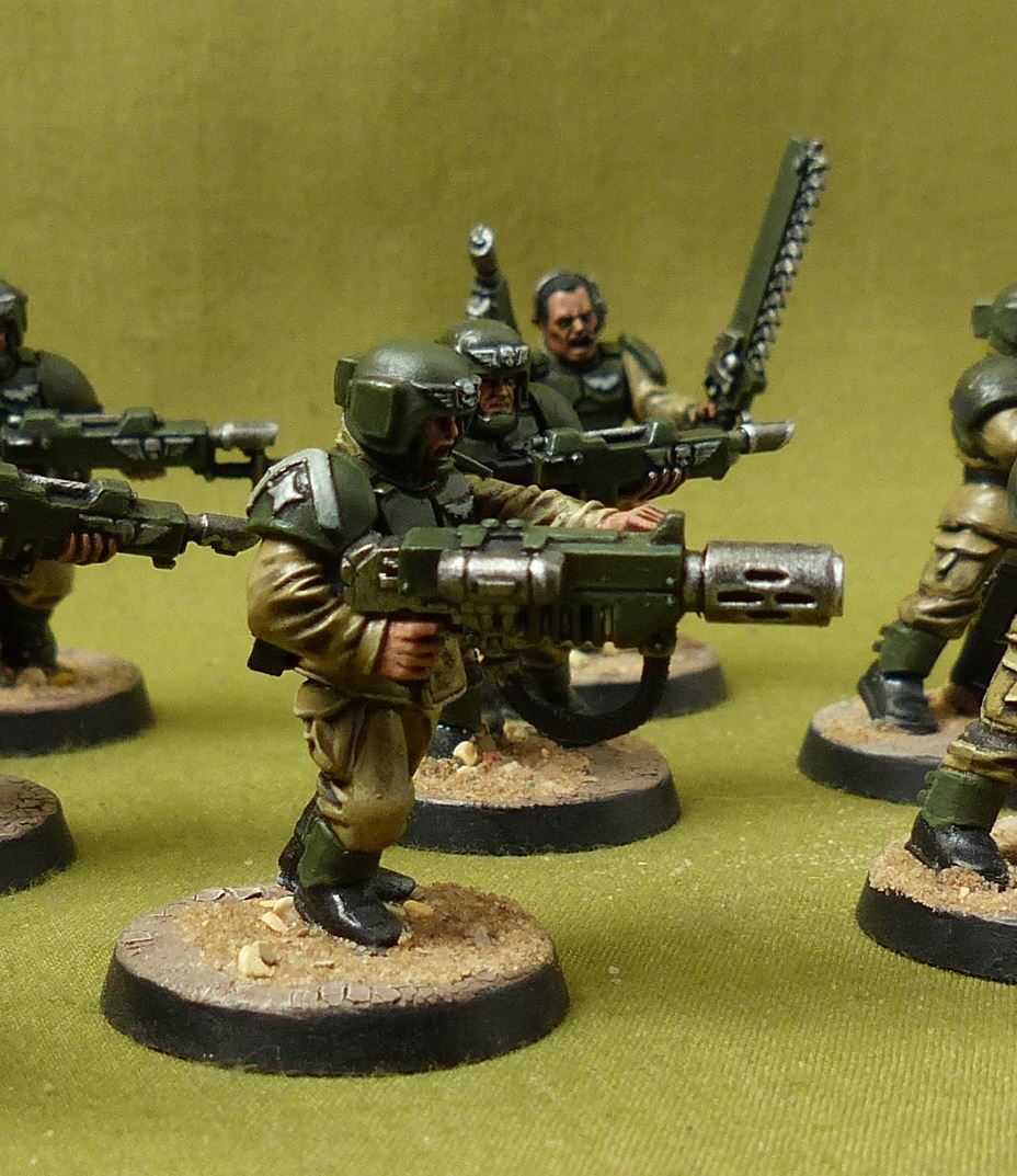Cadian Shock Troops painted - Astra Militarum - Warhammer 40K #GM