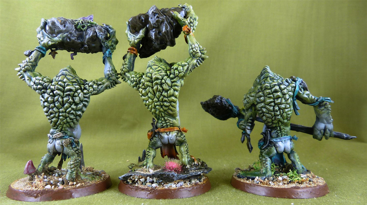 Rockgut Traggoths - Gloomspite gitz - Painted - Warhammer AoS 40k #PC