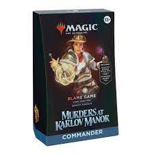 Blame Game Commander Deck - Murders at Karlov Manor - Magic the Gathering - Available from 09/02/24