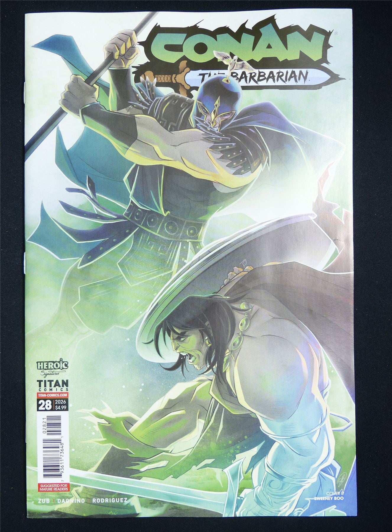 CONAN The Barbarian #28 Cvr B - B&B Feb 2026 Titan Comic #1XB