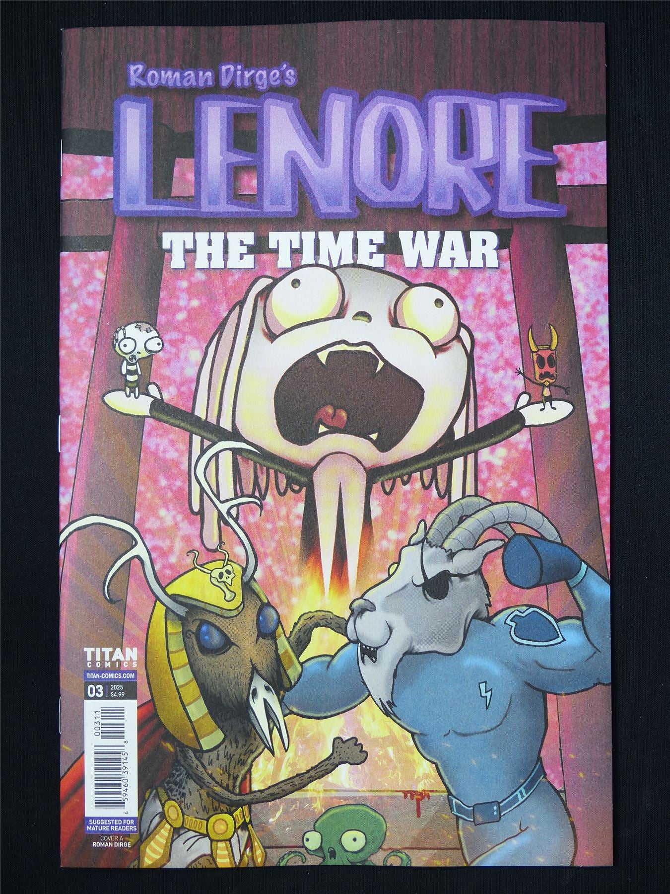 Roman Dirge's LENORE The Time War #3 - Apr 2025 Titan Comic #2DW