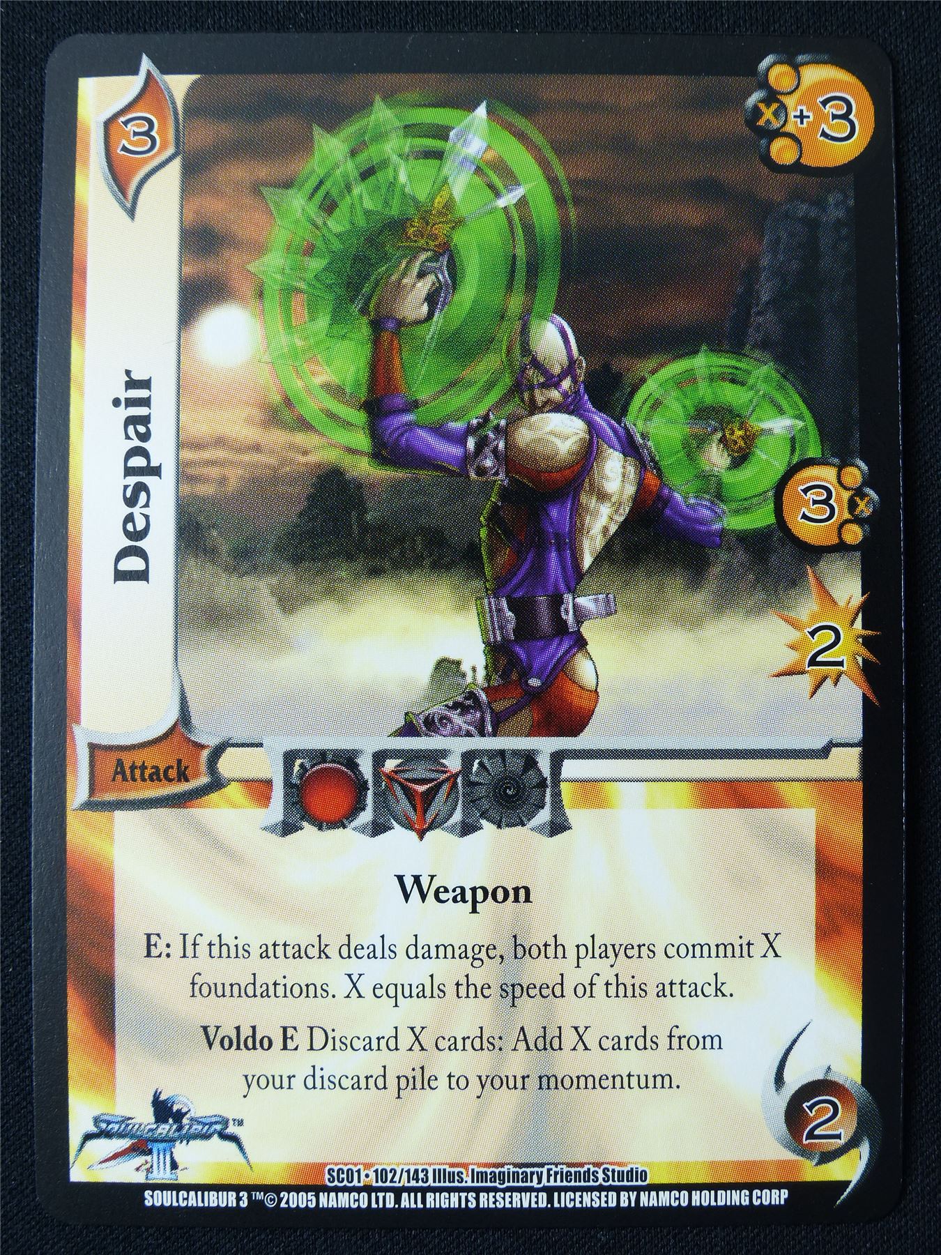 Despair SC01 102/143 - UFS Card #2JG