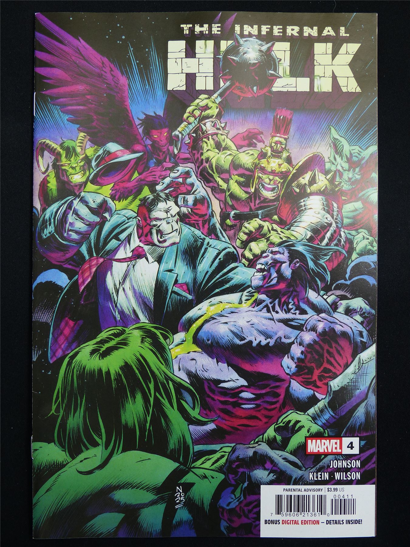 The Infernal HULK #4 - Marvel Comic #38Q