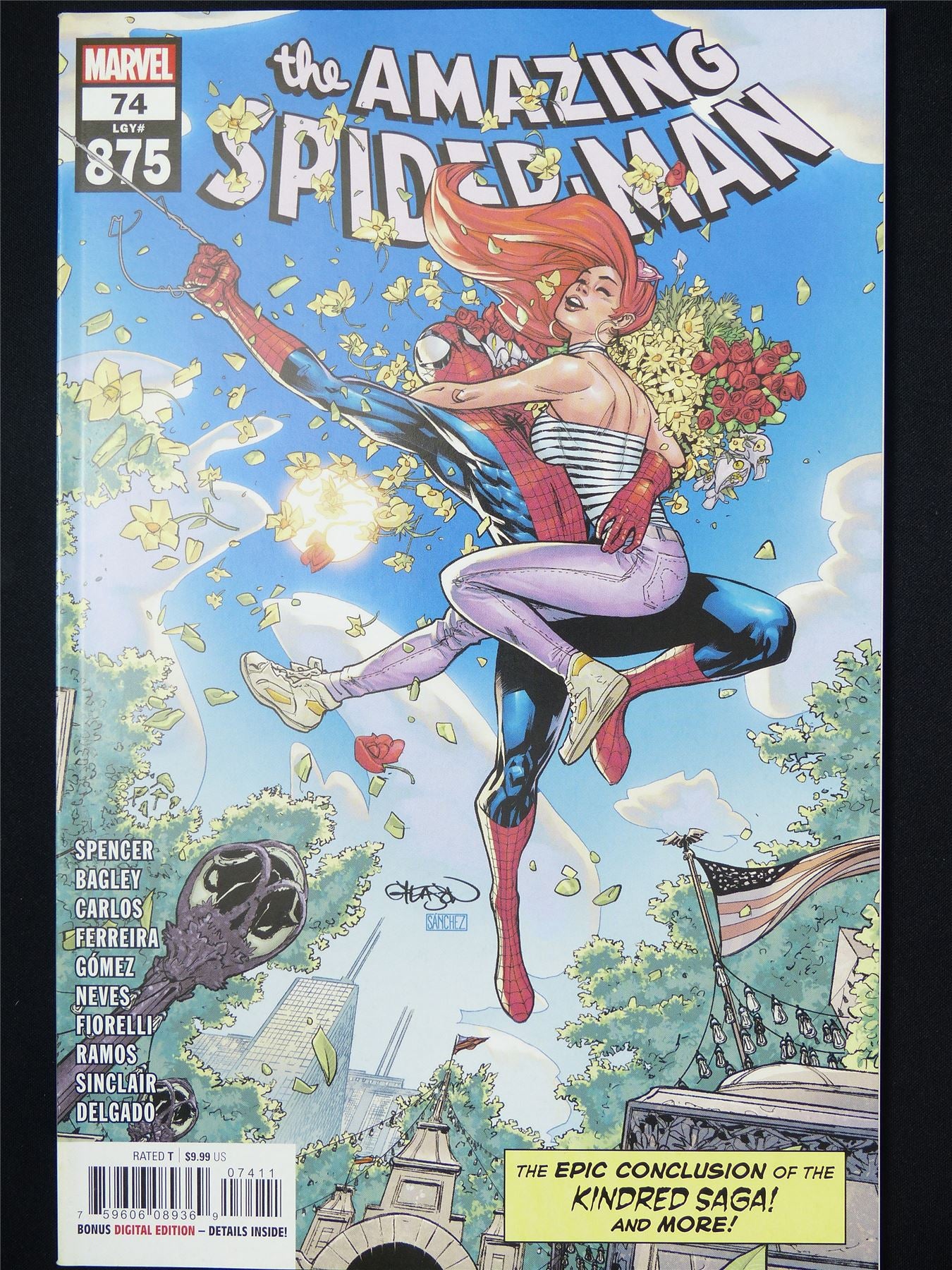 The Amazing SPIDER-MAN #74 Legacy 875 - B&B Marvel Comic #7I3