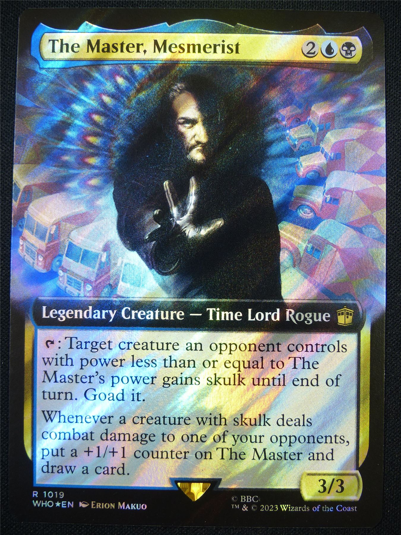 The Master Mesmerist Extended Surge Foil - WHO - Mtg Card #GW