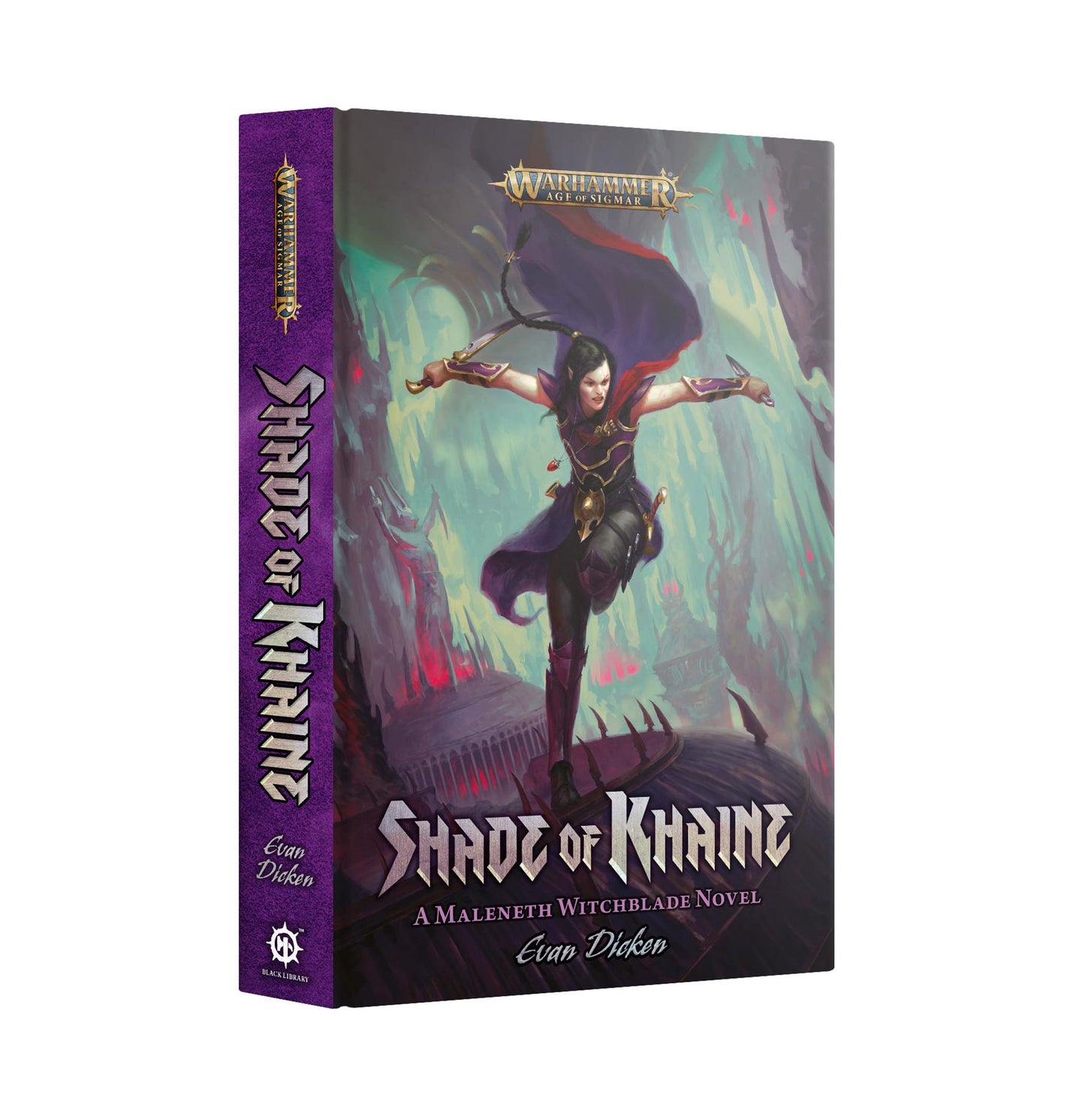 Shade of Khaine - Evan Dieken - Warammer Age of Sigmar - Black Library Hardback