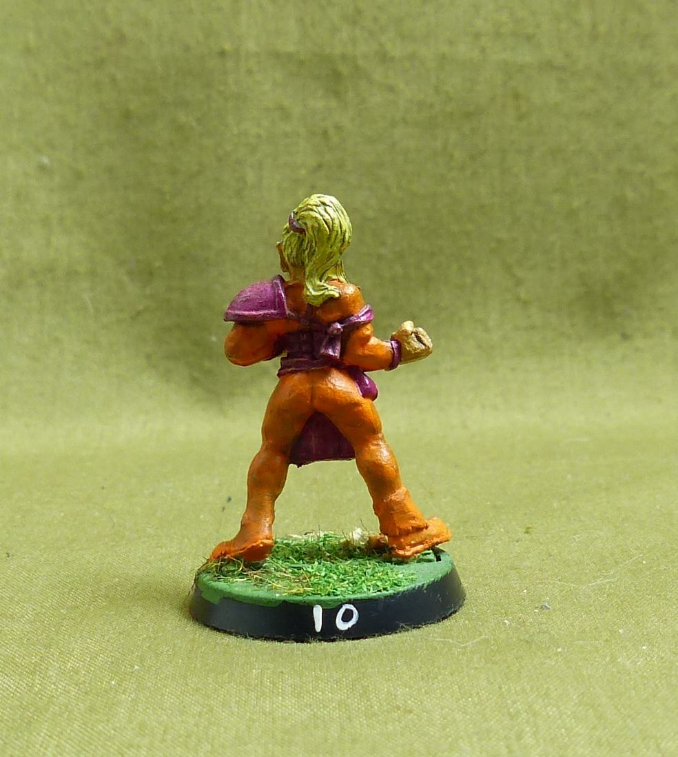 3rd Edition Wood Elves player Classic Metal - Warhammer Blood Bowl #Y1