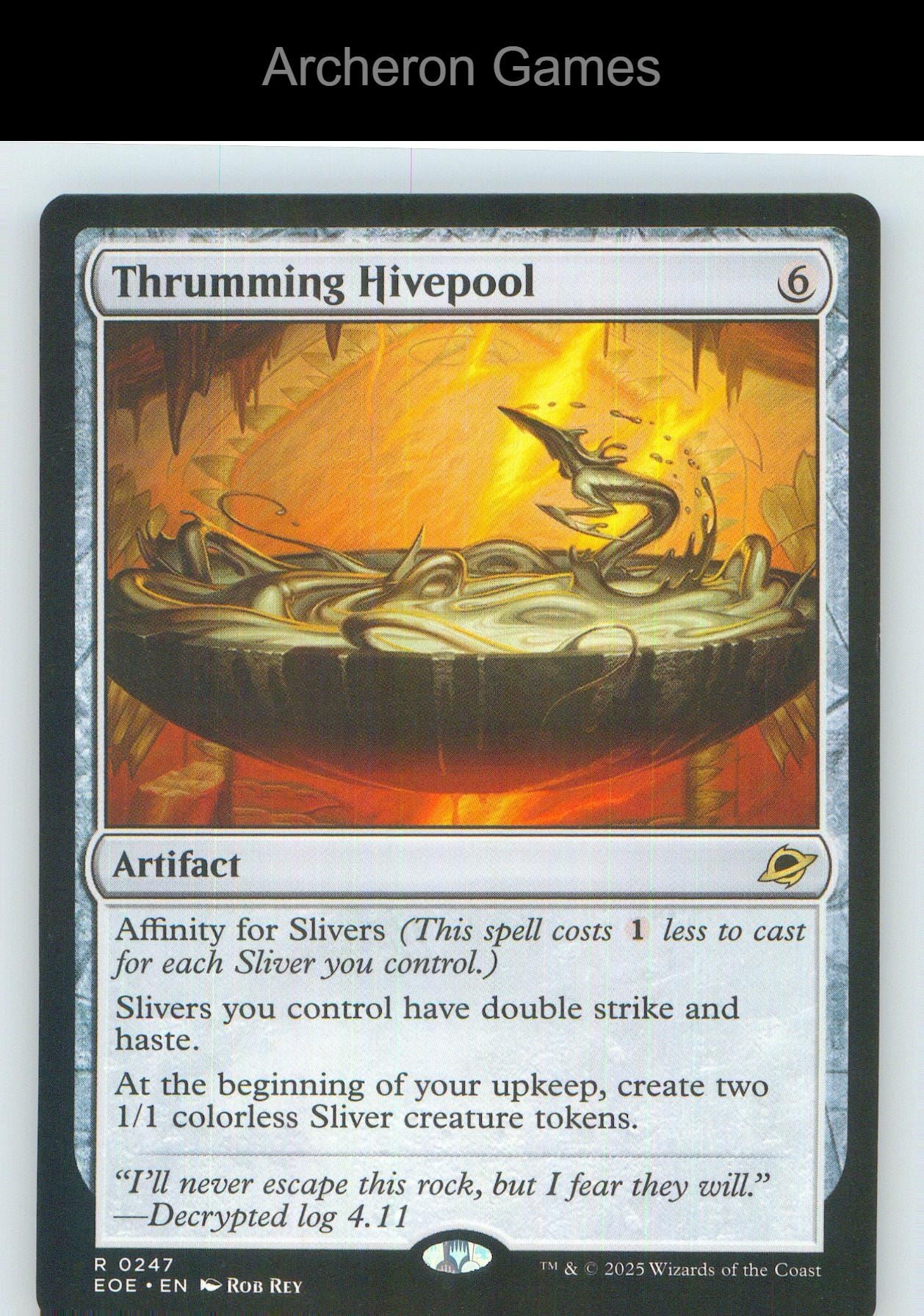 Thrumming Hivepool EOE 247 R MTG Card NM/EX+