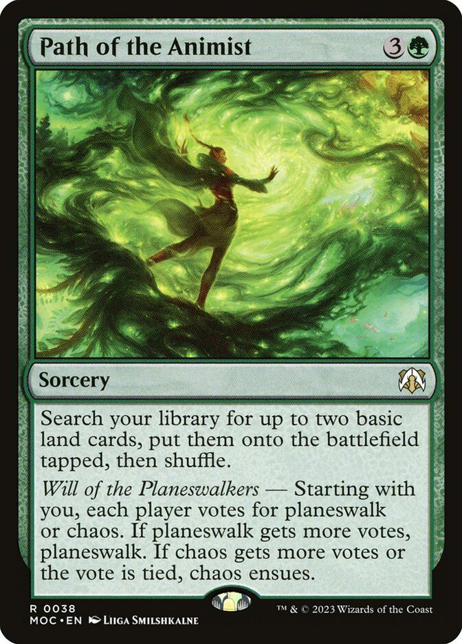 Mtg: MOC : Path of the Animist - - NM
