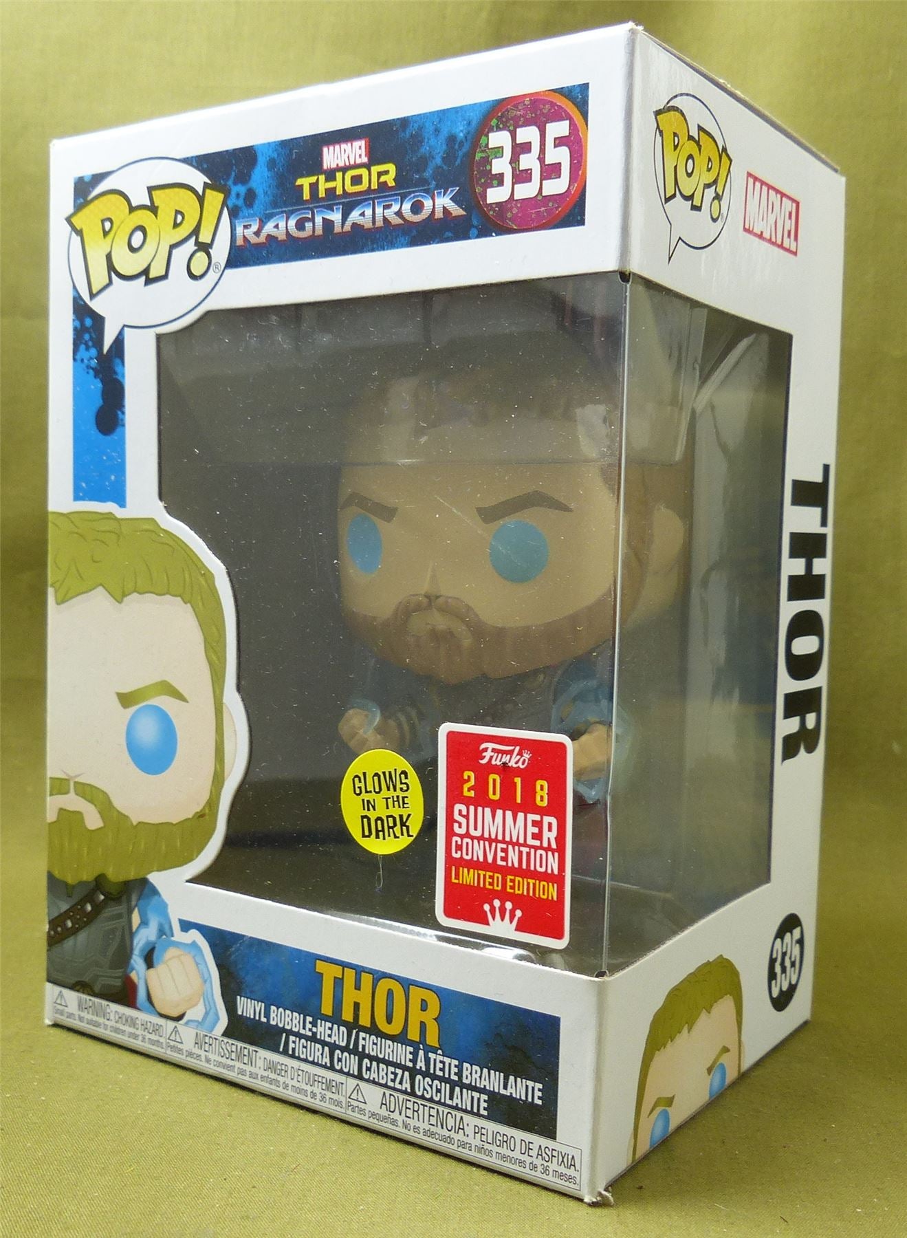 Thor 335 Thor Ragnarok Funko Pop! Figure #GV - Main Image