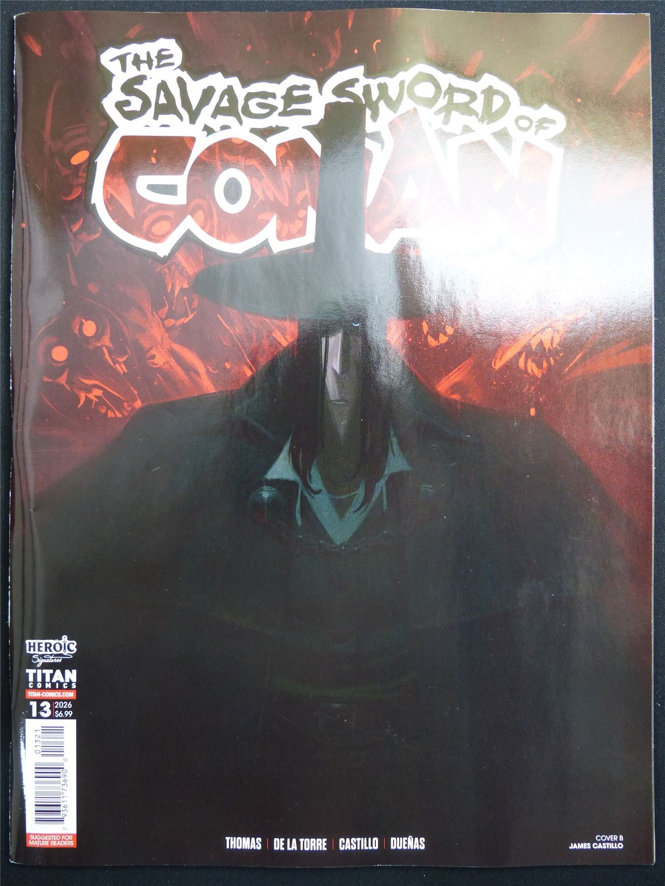 The Savage Sword of Conan #13 Cvr B - Titan Comic Magazine #4M3