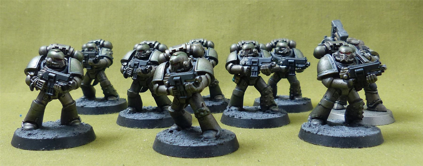 MKIV Space Marines set of 9 - Adepta Astartes - Warhammer Horus Heresy #2ZW
