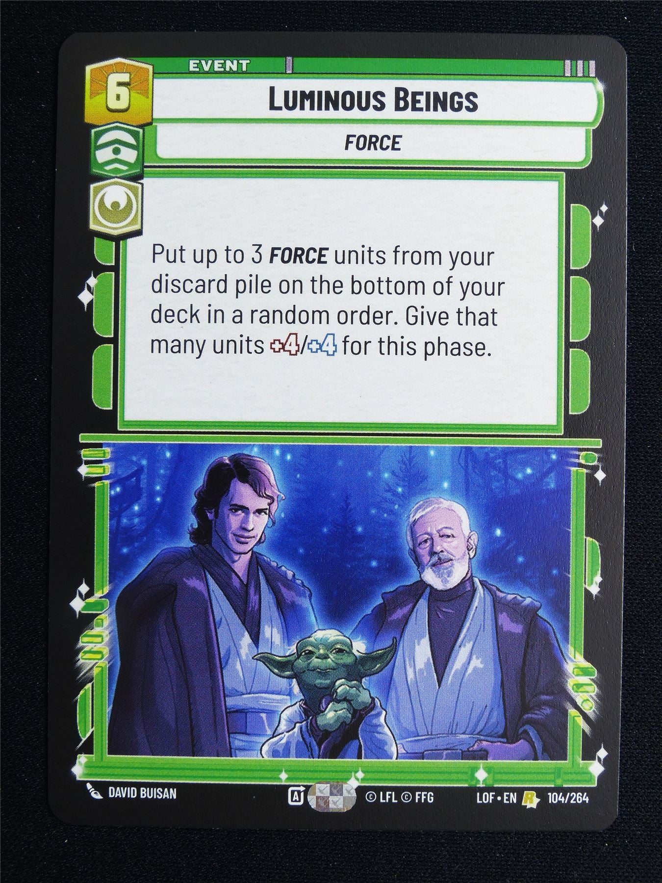 Luminous Beings 104/262 - Star Wars Unlimited Card #3UP