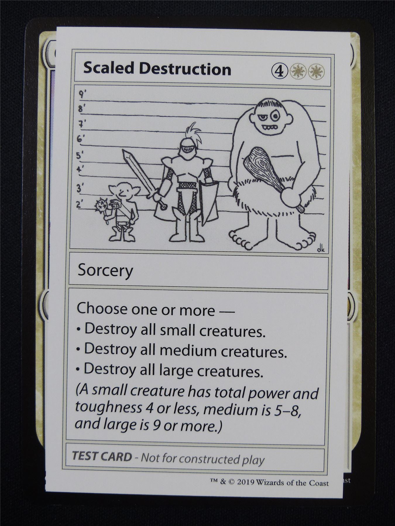Scaled Destruction - CMB - Mtg Card #5QZ
