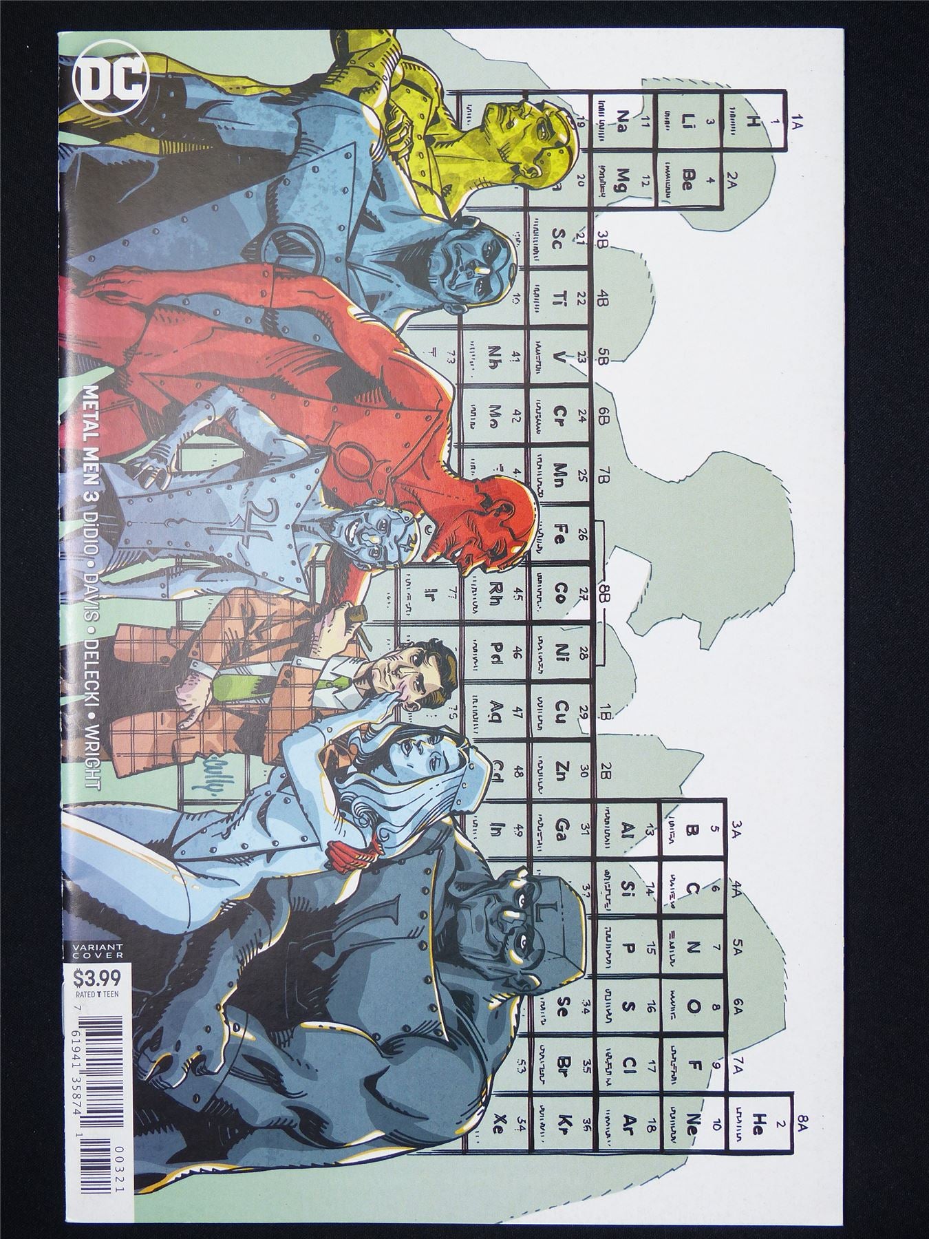 METAL Men #3 Variant - B&B DC Comic #8FY