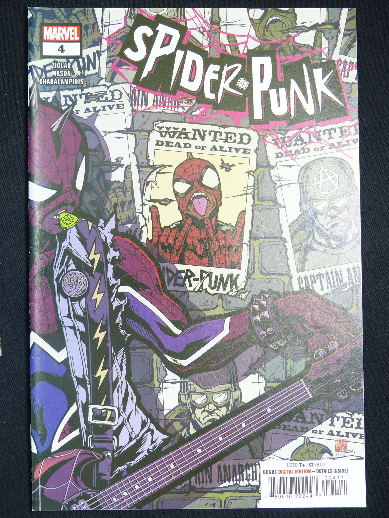 SPIDER-PUNK #4 - Marvel Comic #AZ