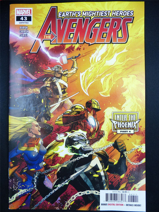 The AVENGERS #43 - Marvel Comic #1N2