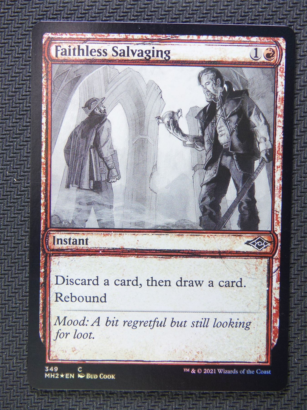 Faithless Salvaging Foil - Mtg Card #6MP