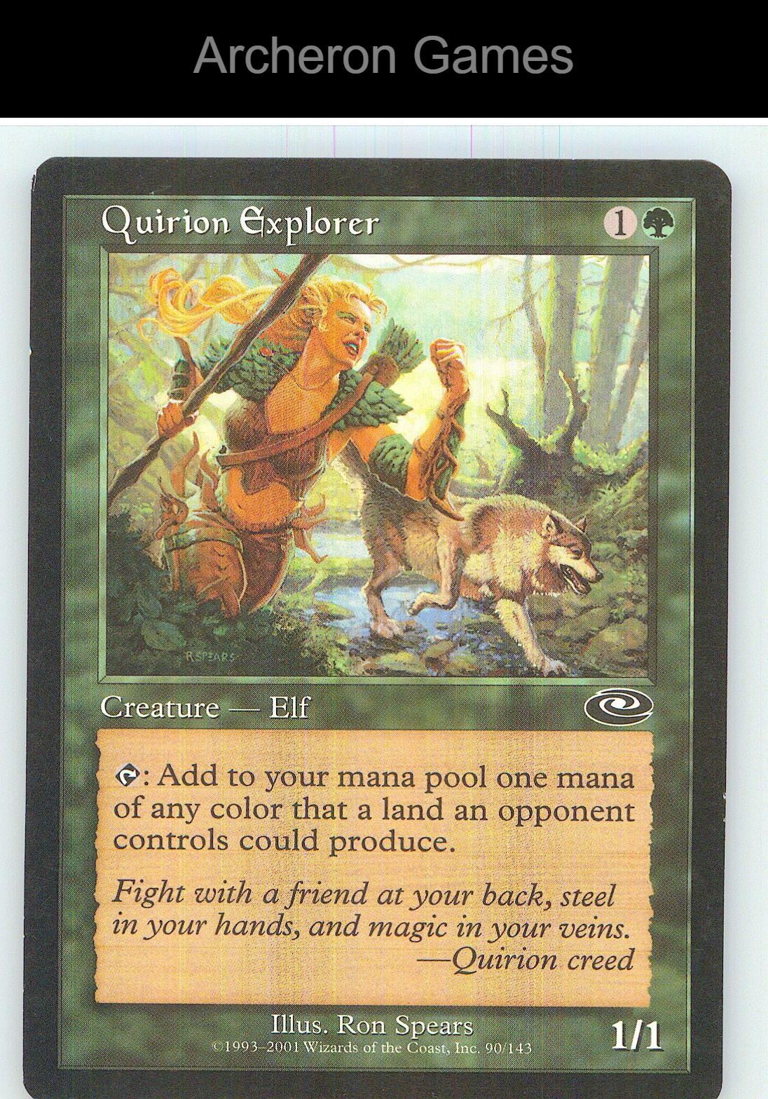 Quirion Explorer PLS 90 C MTG Card NM/EX+