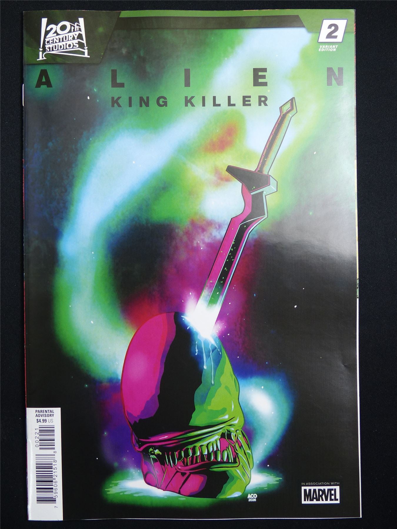 ALIEN: King Killer #2 Cvr B - Jul 2026 Marvel Comic #2Z