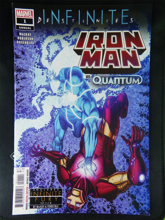 IRON MAN vs Quantum #1 - Marvel Comic #2YJ