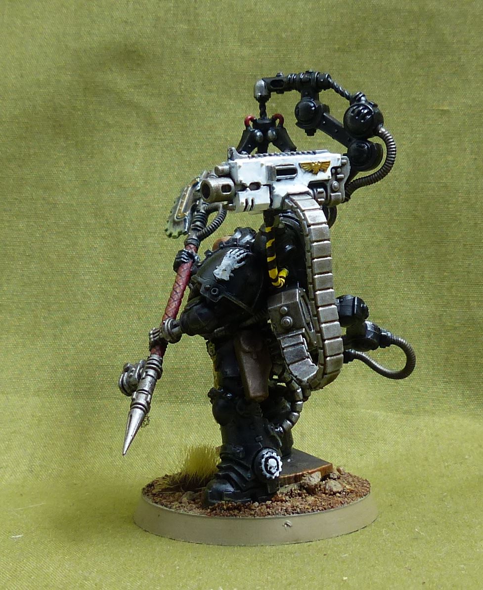 Iron Father Feirros painted - Iron Hands - Warhammer Horus Heresy #1HK
