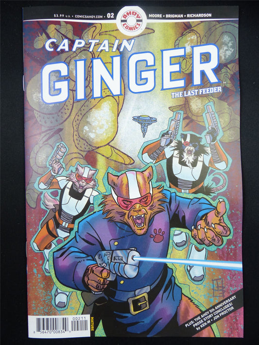 CAPTAIN Ginger The Last Feeder #2 - Dec 2023 Ahoy Comic #1HW