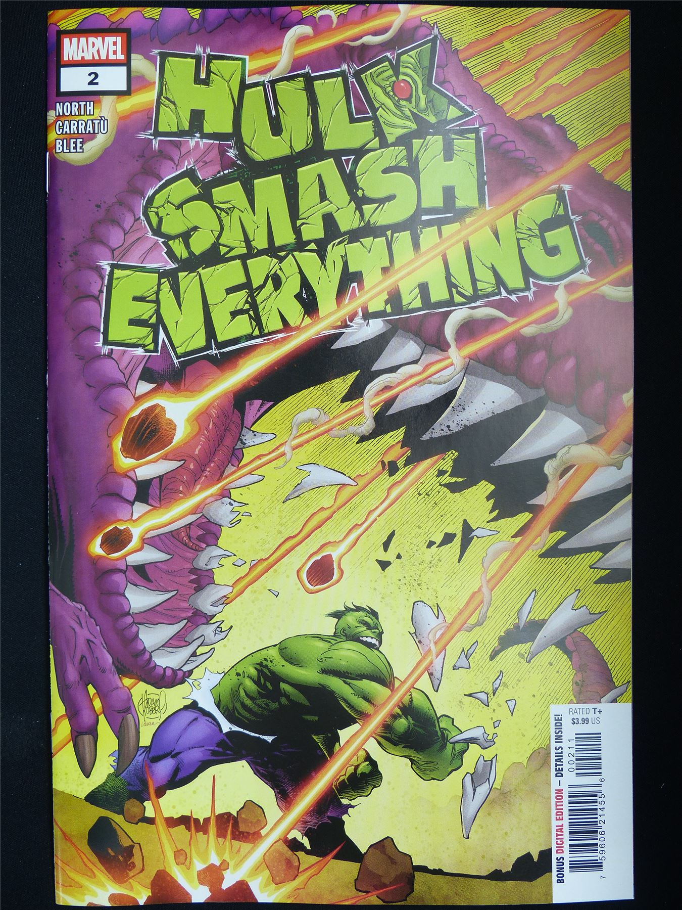 HULK Smash Everything #2 - B&B Mar 2026 Marvel Comic #1FL
