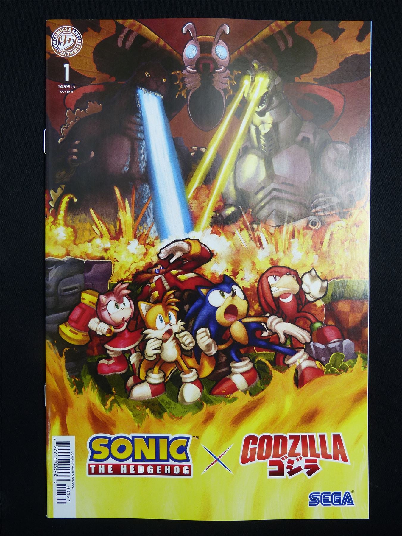 SONIC The Hedgehog x Godzilla #1 Cvr B - Jul 2026 ID Comic #29B